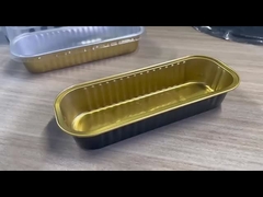 200 ml μίνι τηγάνι ψωμιού για μία φορά με στρογγυλό αλουμινένιο φύλλο για τηγανίτη