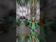 Απομόνωση 1060 Αλουμινίου Coil 0,45mm 0,5mm Orange Film Aluminium Roll Απομόνωση Αλουμινίου Coil