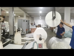 Εκτύπωση υφασμένων υφασμάτων + PE με εξώθηση μαύρου και λευκού