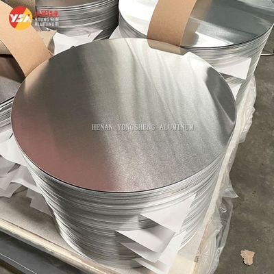 3105 Aluminum Circles Pot 1.3 4.0 2.9 0.8 1.0mm Thickness Custom Size High Flatness Burr Free Edge Food Grade