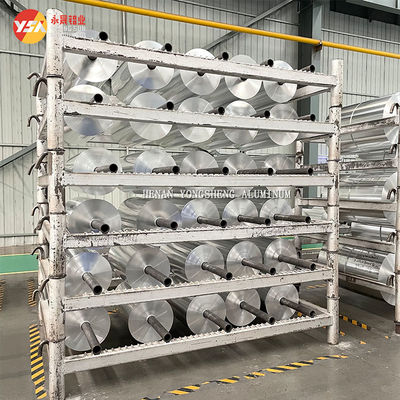 8011 Double Zero Aluminum Foil Roll 0.006mm Food Grade Packaging Wrap Foil