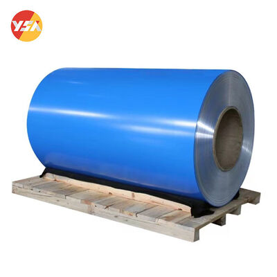 PE PVDF Coated Aluminum Coil 0.2-6.0mm Custom Width 1600mm UV Weather Resistant Anti Corrosion for Facade Curtain Wall