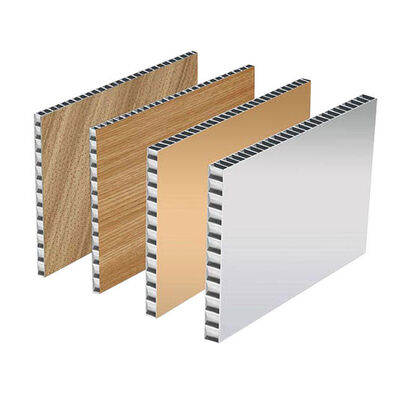 Aluminum Honeycomb Ceiling Panel 3003 Core 7-50mm Thickness Lightweight Fireproof Wall Panel 1220x2440mm