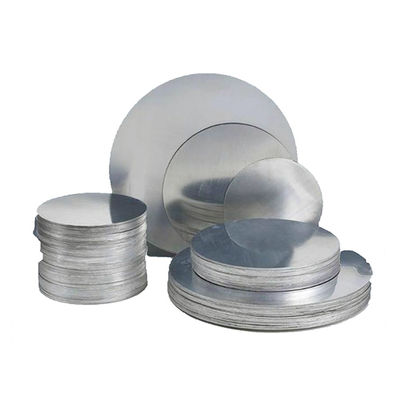 Dia 80mm 1100 3003 Aluminum Round Plate Disk Disc Cookwares Custom Diameter High Flatness Burr Free Edge Food Grade