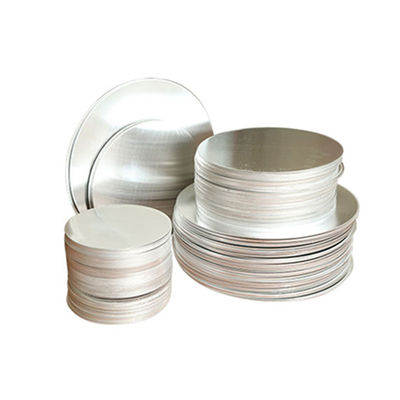 Dia 80mm 1100 3003 Aluminum Round Plate Disk Disc Cookwares Custom Diameter High Flatness Burr Free Edge Food Grade