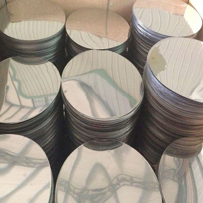H14 Cookware Aluminum Disc 1070 Reflective Sheet ASTM B209 Custom Size High Flatness Burr Free Edge Food Grade