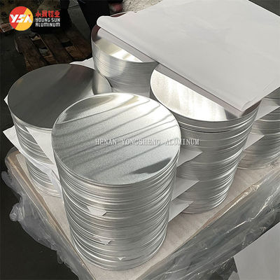Hot Rolled Aluminum Circle Disc 1070 3004 3105 6061 Cookwares Custom Size High Flatness Burr Free Edge Food Grade