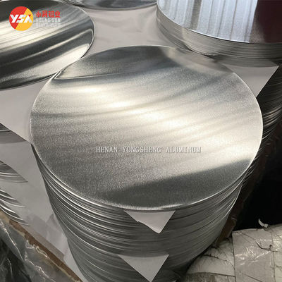180mm 1050 1060 Round Aluminum Circle Disc Plate Sheet Cookware Pizza Pan Custom Size High Flatness Burr Free Food Grade