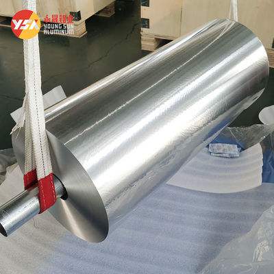 H24 8011 Aluminum Foil Jumbo Roll 10 Micron Packaging Grade Moisture Barrier Foil