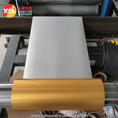 Custom Width Aluminum Foil Roll 10mm 1500mm Food Packaging Moisture Proof Foil