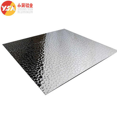 Aluminum Diamond Bean Pattern Checkered 3003 5052 Aluminium Plate Sheet