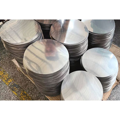 Smooth Aluminum Alloy Disc 1050 1060 1100 Circle Temper O Precision Custom Size High Flatness Burr Free Food Grade
