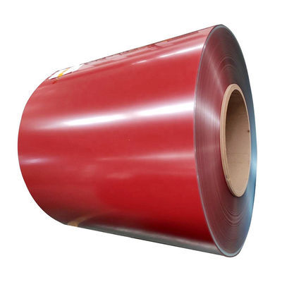Χρωματιστή επικάλυψη Αλουμινίου Gutter Coil 1060 3003 3004 κράμα PE PVDF Coating 0.5mm 0.6mm Custom Width 505mm 610mm