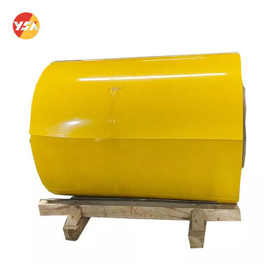 PE PVDF επικαλυμμένο αλουμίνιο περιτύλιγμα 0.2-6.0mm Custom Width 1600mm UV Weather Resistant Anti Corrosion για τοίχο παραπέτασης προσόψεως