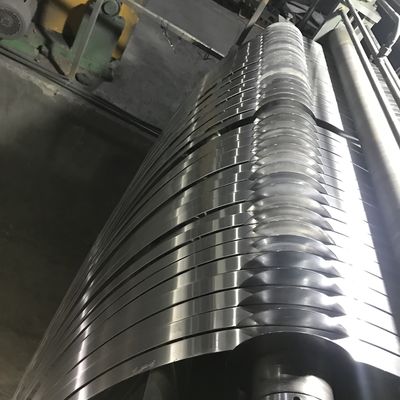 1100 H26 60mm AlMn Αλουμινίου Strip Coil Foil Tile Trim High Tensile Slit