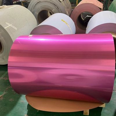 Yongsheng 1200 προβερνικωμένη σπείρα αργιλίου PE H22 PVDF