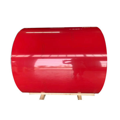 H112 ντυμένο φύλλο αργιλίου Pvdf pe χρώμα για την παραγωγή του υλικού κατασκευής σκεπής