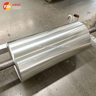 Jumbo Roll 8011 1235 1100 Χαρτί αλουμινίου 0.08-0.15mm Χαρτί περιτύλιξης τροφίμων