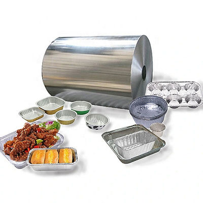Οικιακό 8011 Αλουμινίου Foil Jumbo Roll 12-40 Micron υγρασία Ασφαλής Φουλάκι Γύρισμα