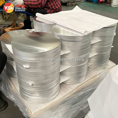 0.55mm 1060 Αλουμινίου Κύκλος O H Δίσκος θερμοκρασίας Μαγειρική Προσαρμοσμένο μέγεθος