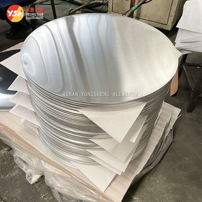 180mm 1050 1060 Round Aluminum Circle Disc Plate Sheet Cookware Pizza Pan Custom Size High Flatness Burr Free Food Grade